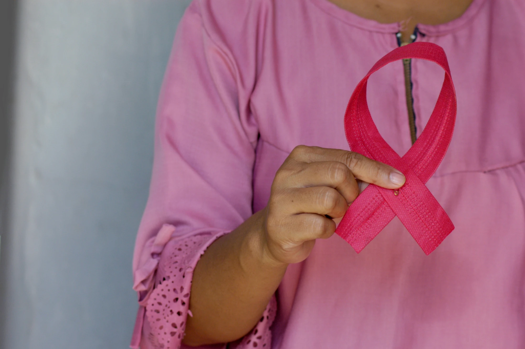 Woman With Ribbon